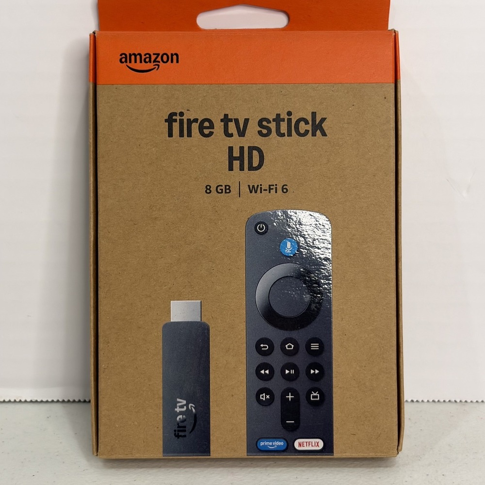 Amazon Fire TV Stick HD Alexa Voice Remote Streaming Device NEW Sealed WiFi 6